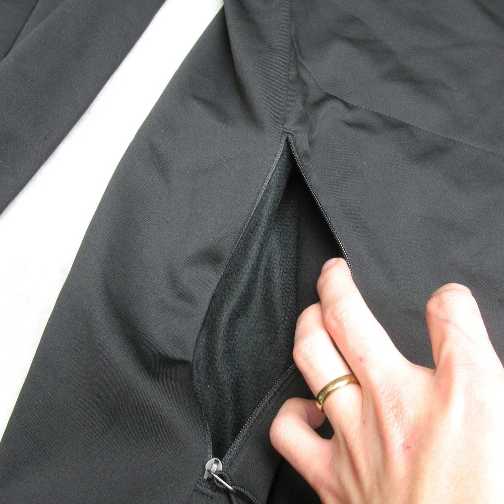 North‎ Face Jacket Men XL Black Canyon Flats Rain Wind Fleece Full Zip Hike LOGO